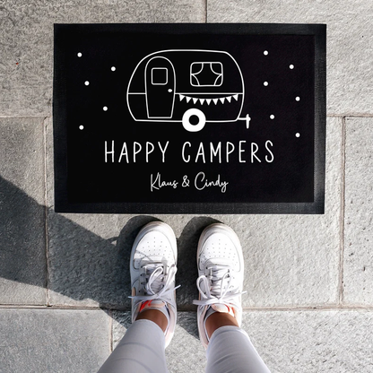 Fußmatte mit Namen | Happy Campers