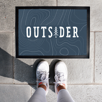 Fußmatte mit Spruch | Outsider | Design 1