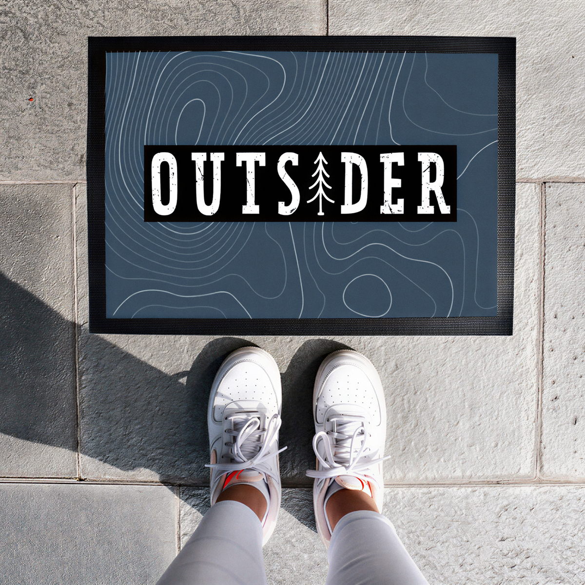 Fußmatte mit Spruch | Outsider | Design 2