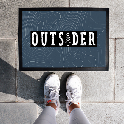 Fußmatte mit Spruch | Outsider | Design 2