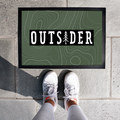 Fußmatte mit Spruch | Outsider | Design 2