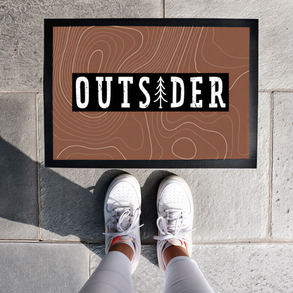 Fußmatte mit Spruch | Outsider | Design 2