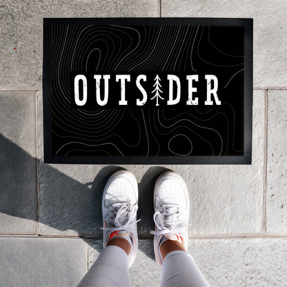 Fußmatte mit Spruch | Outsider | Design 2