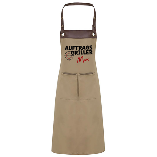 Grillschürze mit Name | Auftragsgriller