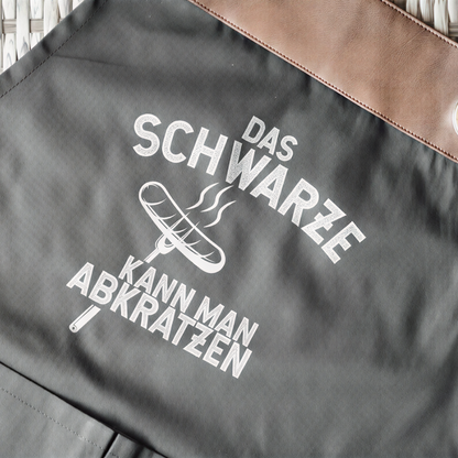 Grillschürze  | Das schwarze kann man abkratzen