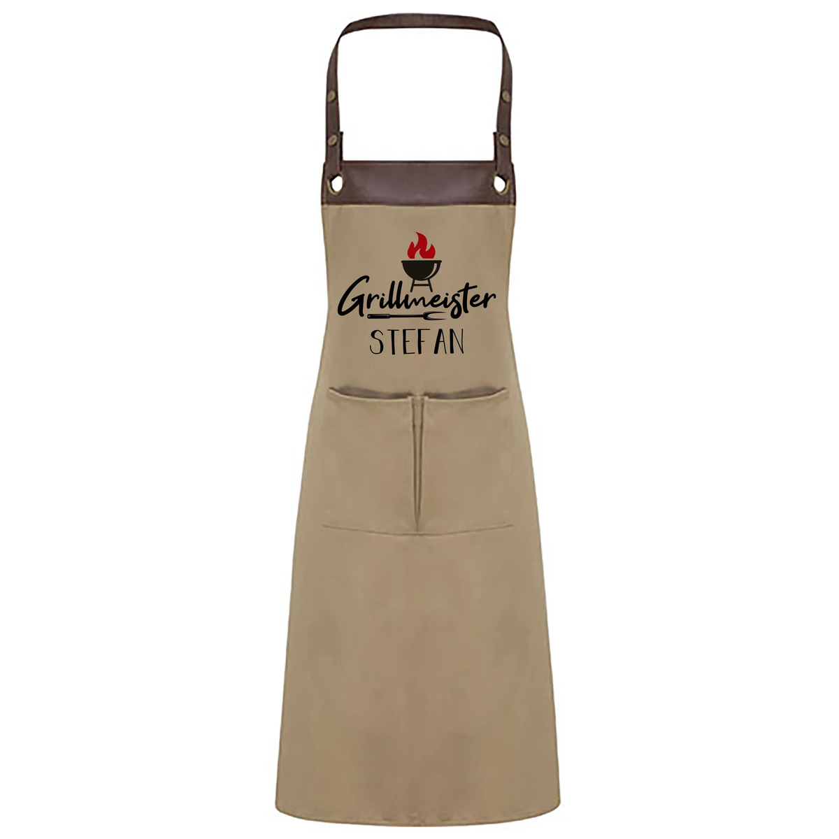 Grillschürze mit Name | Grillmeister