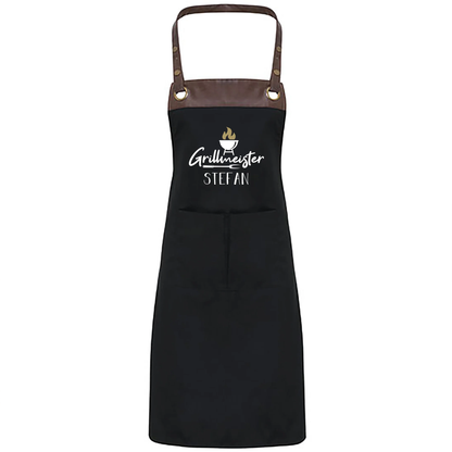 Grillschürze mit Name | Grillmeister