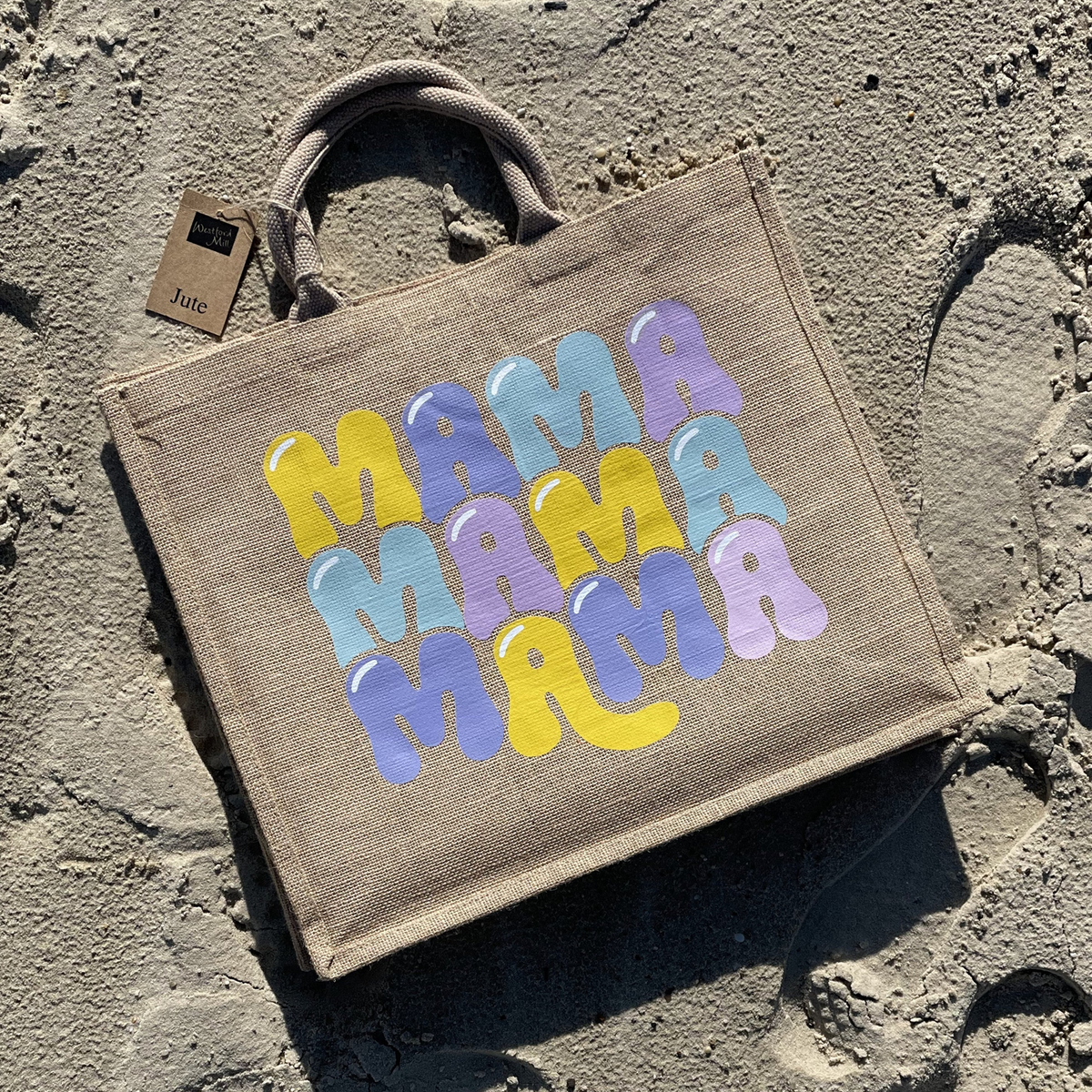 Jute Shopper 32 Liter | Mama