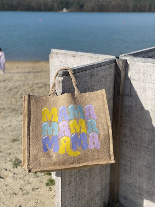 Jute Shopper 32 Liter | Mama - verschenkich.de