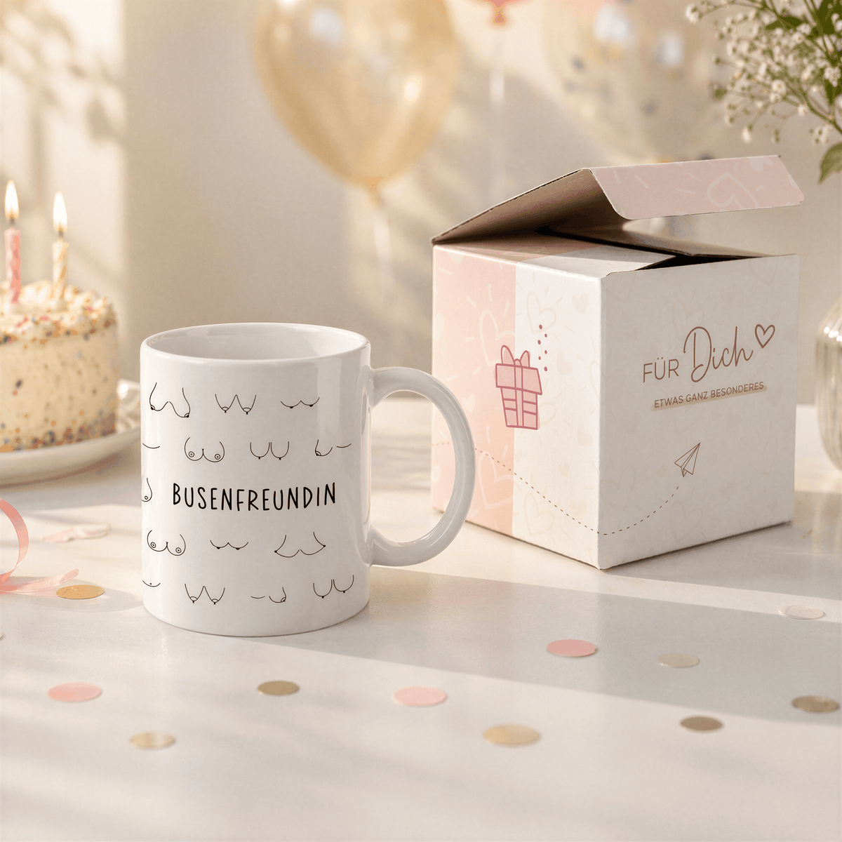 Keramik Tasse | Busenfreundin 2.0