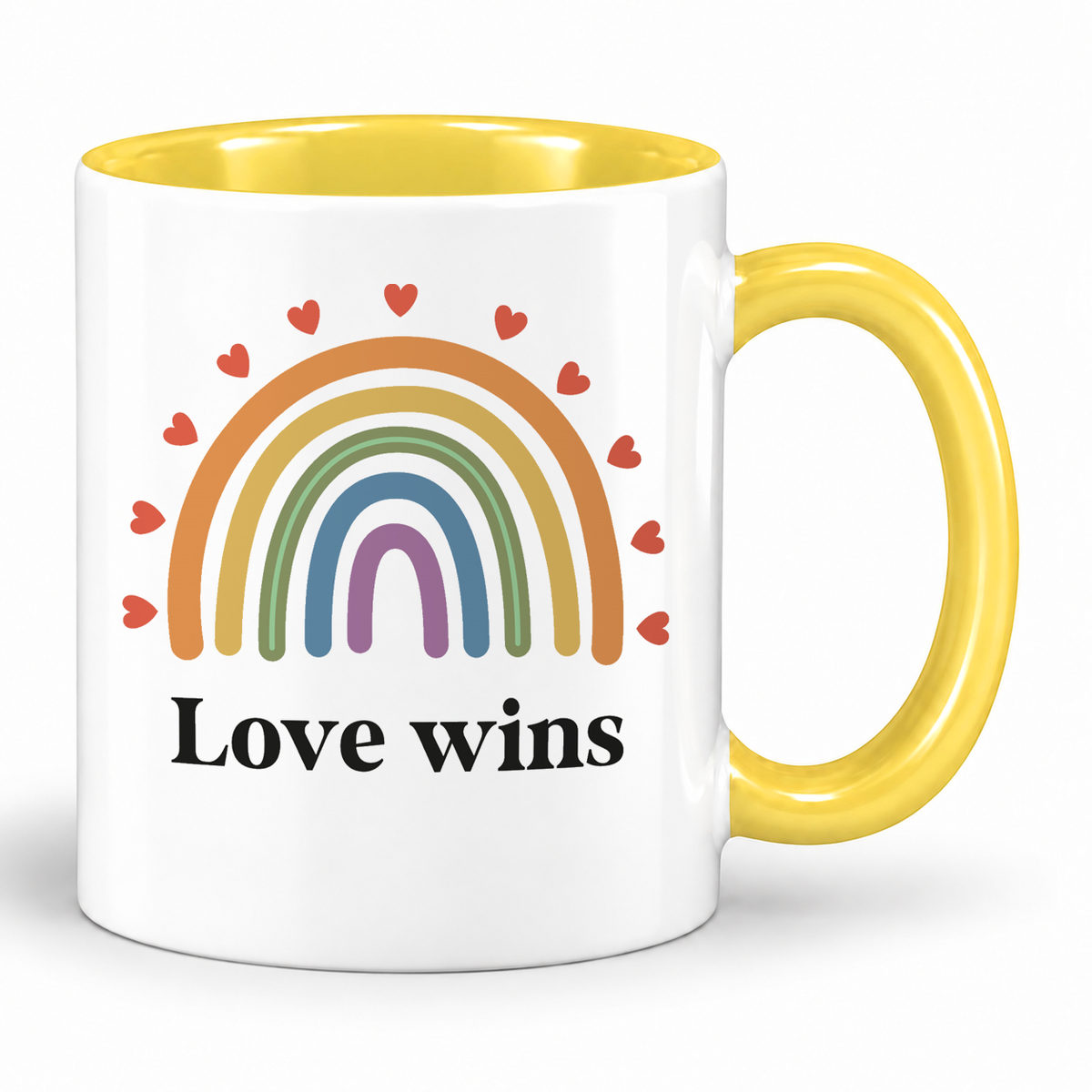 Keramik Tasse | Love wins