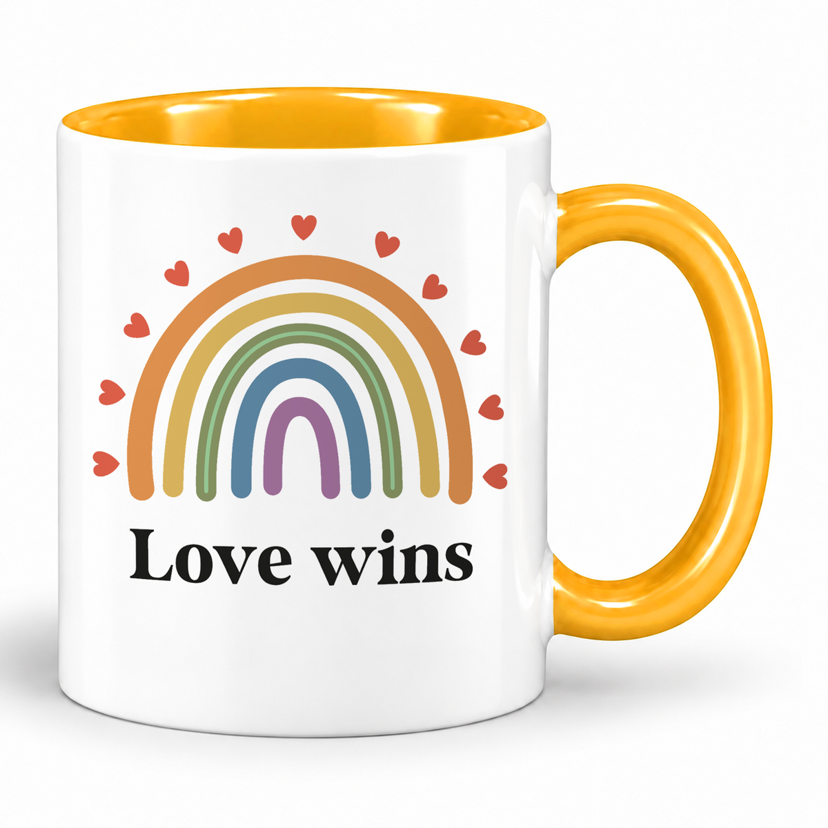 Keramik Tasse | Love wins