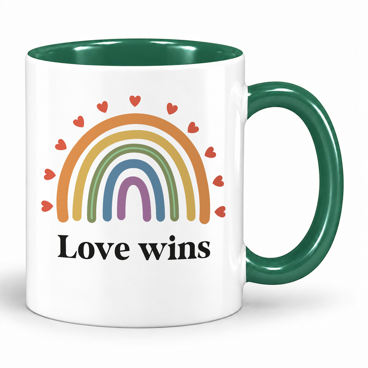 Keramik Tasse | Love wins