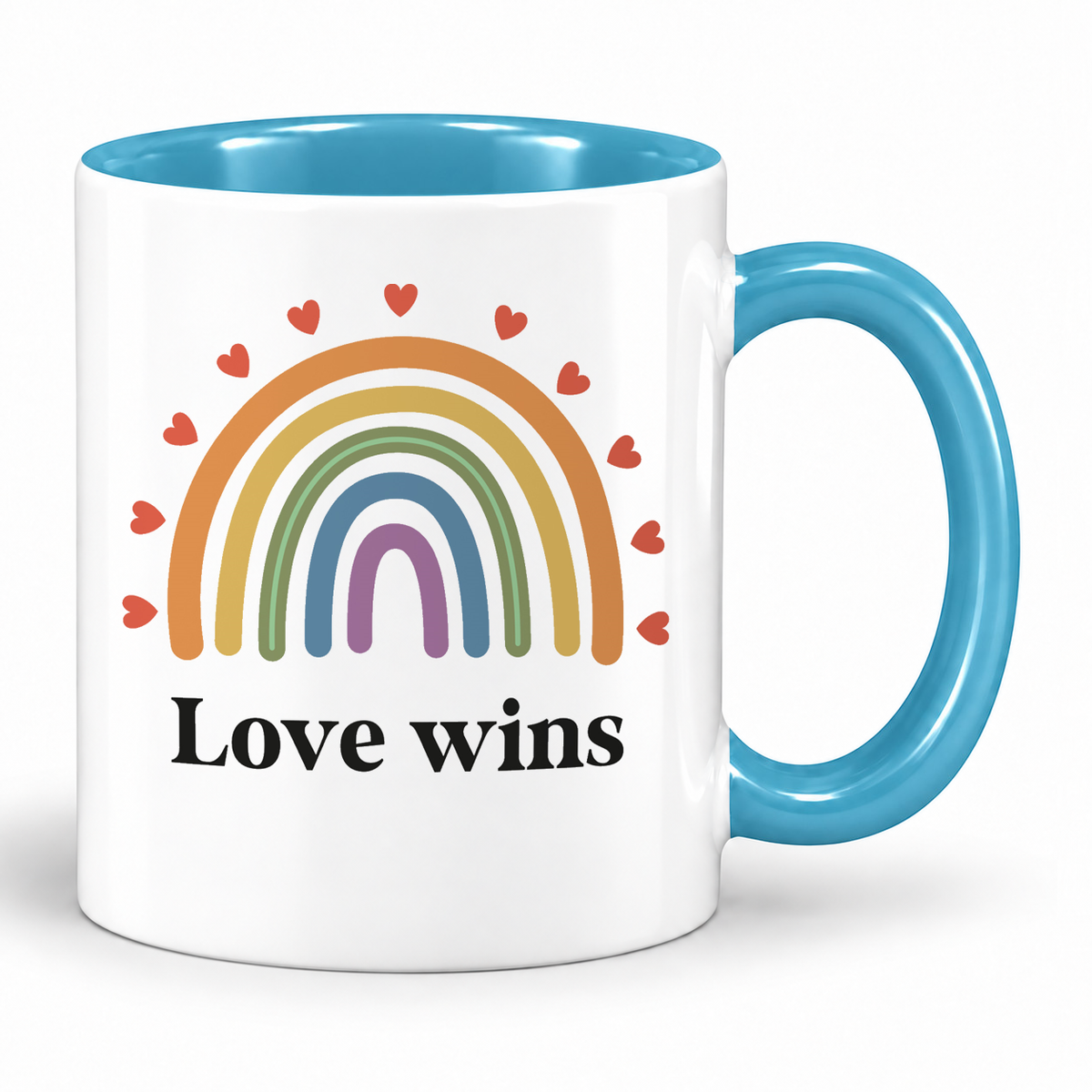 Keramik Tasse | Love wins