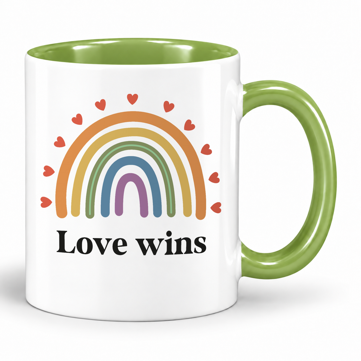 Keramik Tasse | Love wins