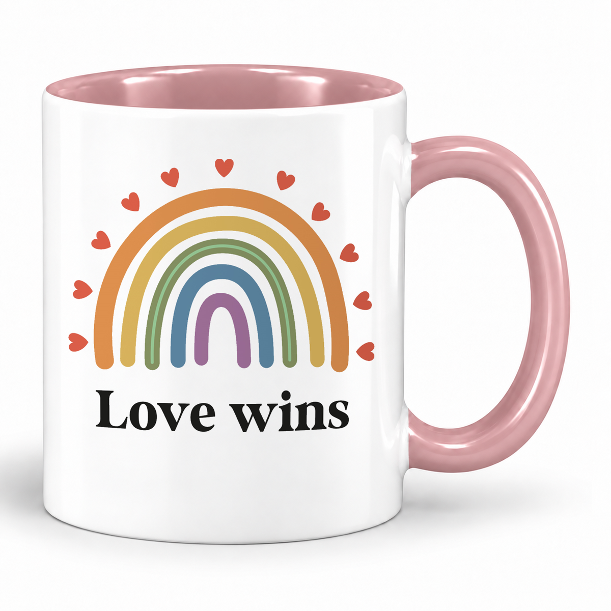 Keramik Tasse | Love wins