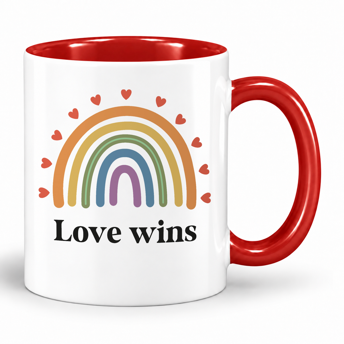 Keramik Tasse | Love wins