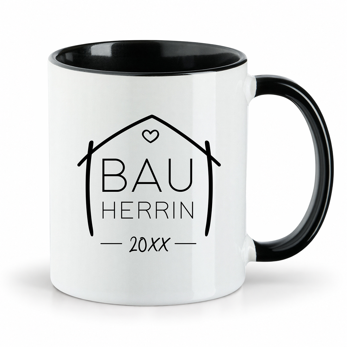 Keramik Tassen-Set oder einzeln mit Jahreszahl | Bauherr + Bauherrin 2