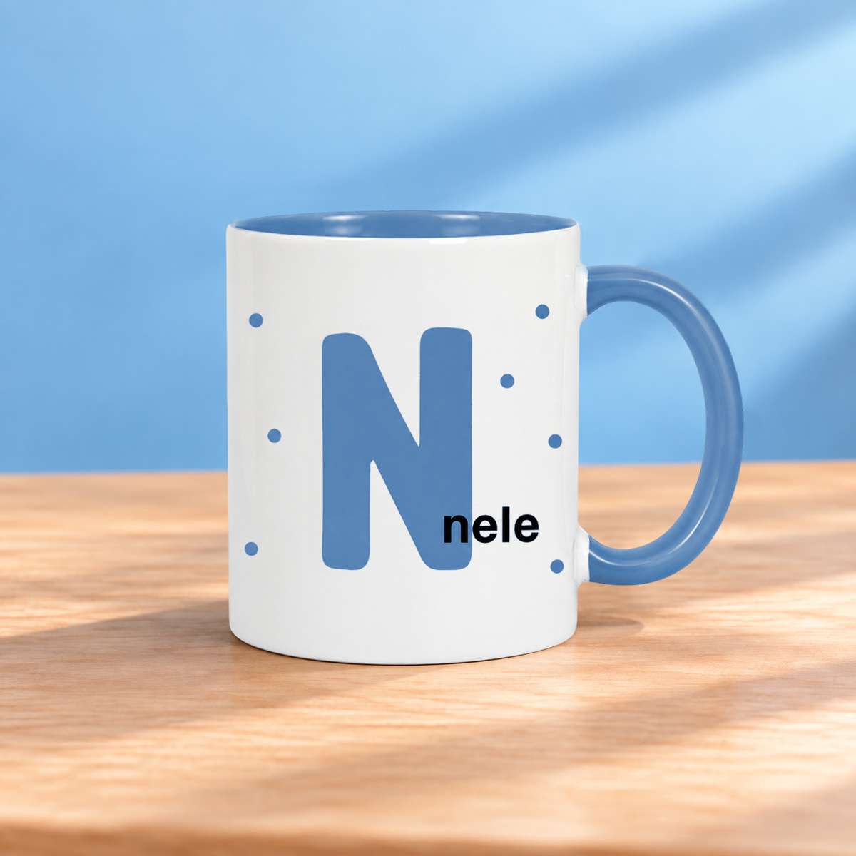 Keramik Tasse mit Namen | Initiale