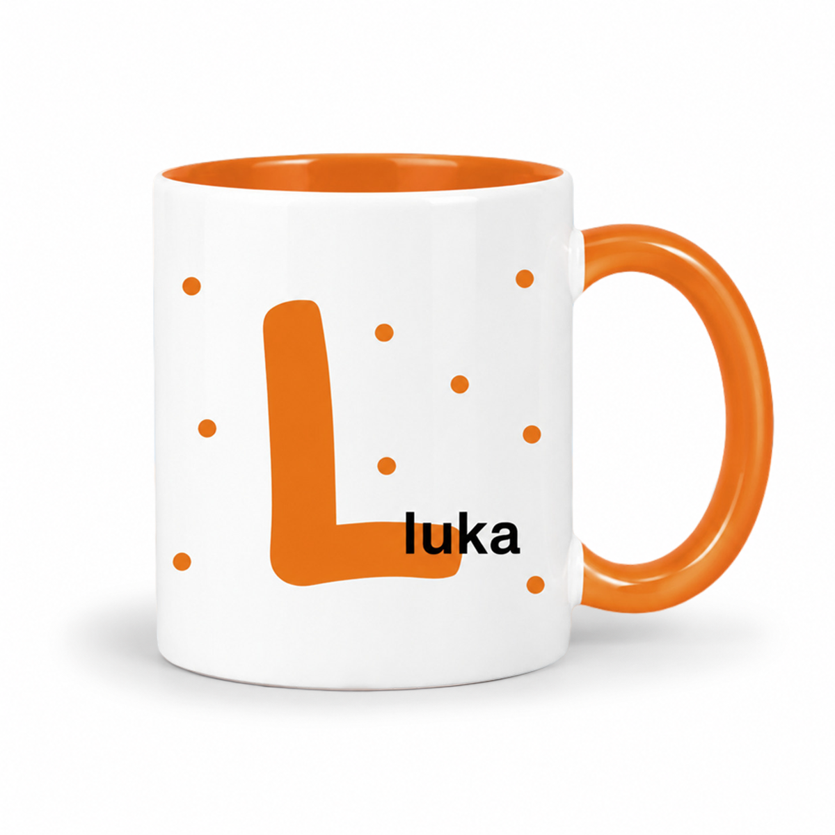 Keramik Tasse mit Namen | Initiale