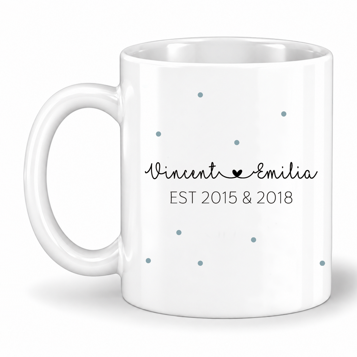 Keramik Tasse mit Namen + Enkel Geburtsjahr | Opa