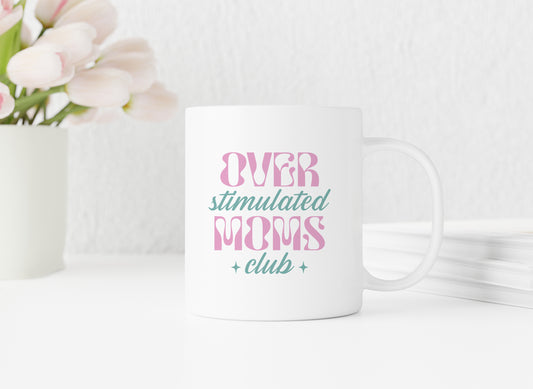 Keramik Tasse | Overstimulated MOMS club - verschenkich.de