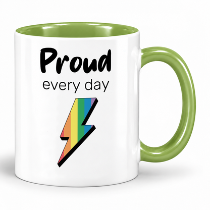 Keramik Tasse | Proud every day