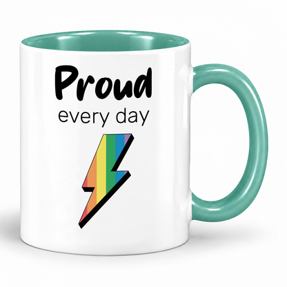 Keramik Tasse | Proud every day