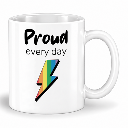 Keramik Tasse | Proud every day