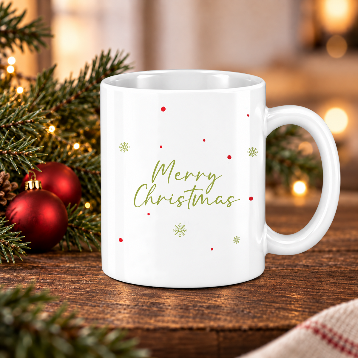 Keramik Tasse mit ame | Weihnachts- Dino