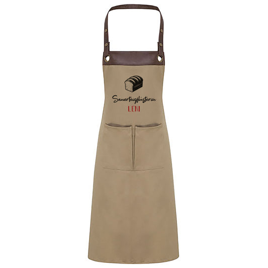 Backschürze mit Name | Sauerteigflüsterin