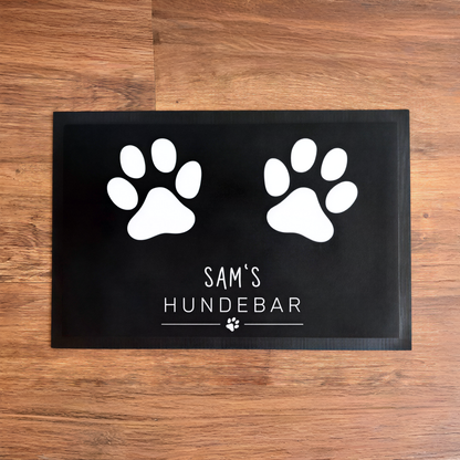 Napfunterlage mit Name | Hundebar