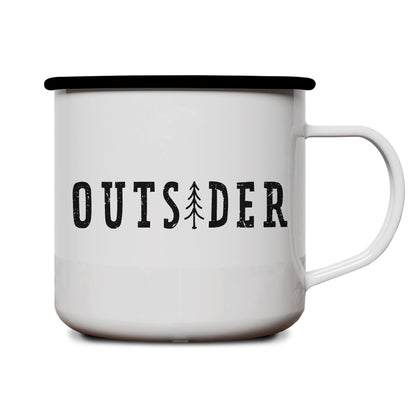 Emaille Tasse | Outsider
