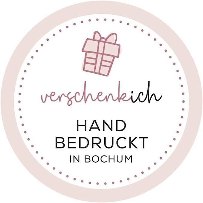 Personalisierte Stofftasche mit eigenen Namen oder Wunschname - Motiv: Regenbogen Rosa - verschenkich.de