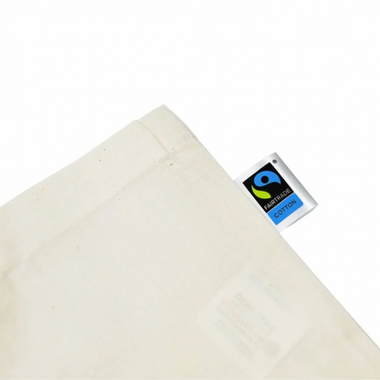 Stofftasche aus Bio- Baumwolle mit Name | Regenbogen bunt