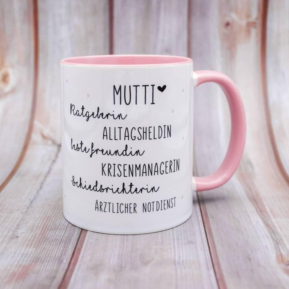 Best Mum | Best Bonus Mum | Personalisierte Tasse mit Wunschname | Geschenk für Mama/Mutter | Beste Mama | Stiefmama - verschenkich.de
