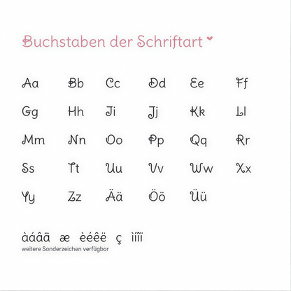 Stofftasche aus Bio- Baumwolle mit Name | Regenbogen mint + Schmetterling