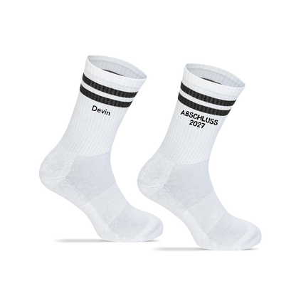 Socken mit Namen | Abi | Abschluss