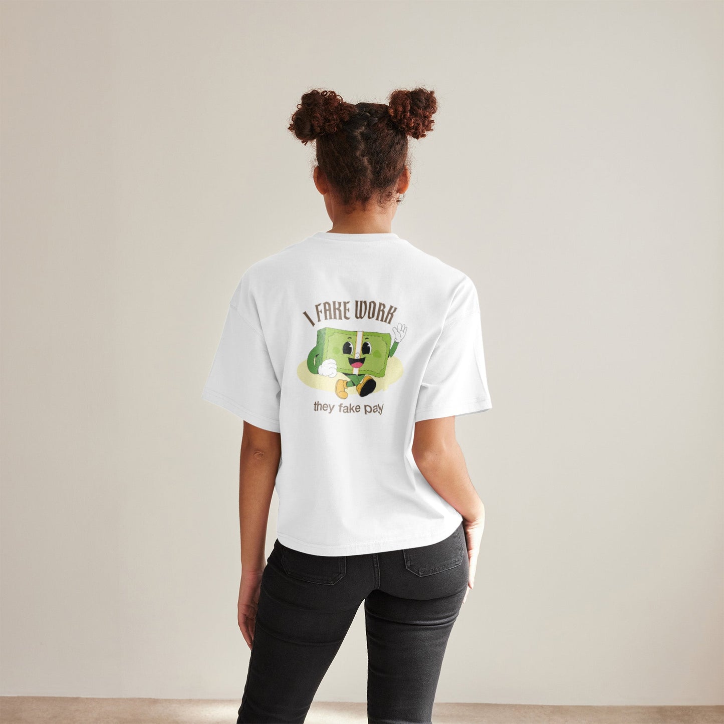 T-Shirt | Lady Fit | I Fake Work