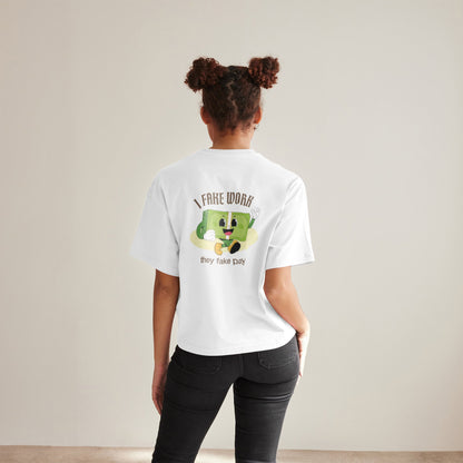 T-Shirt | Lady Fit | I Fake Work