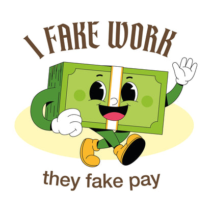 T-Shirt | Lady Fit | I Fake Work