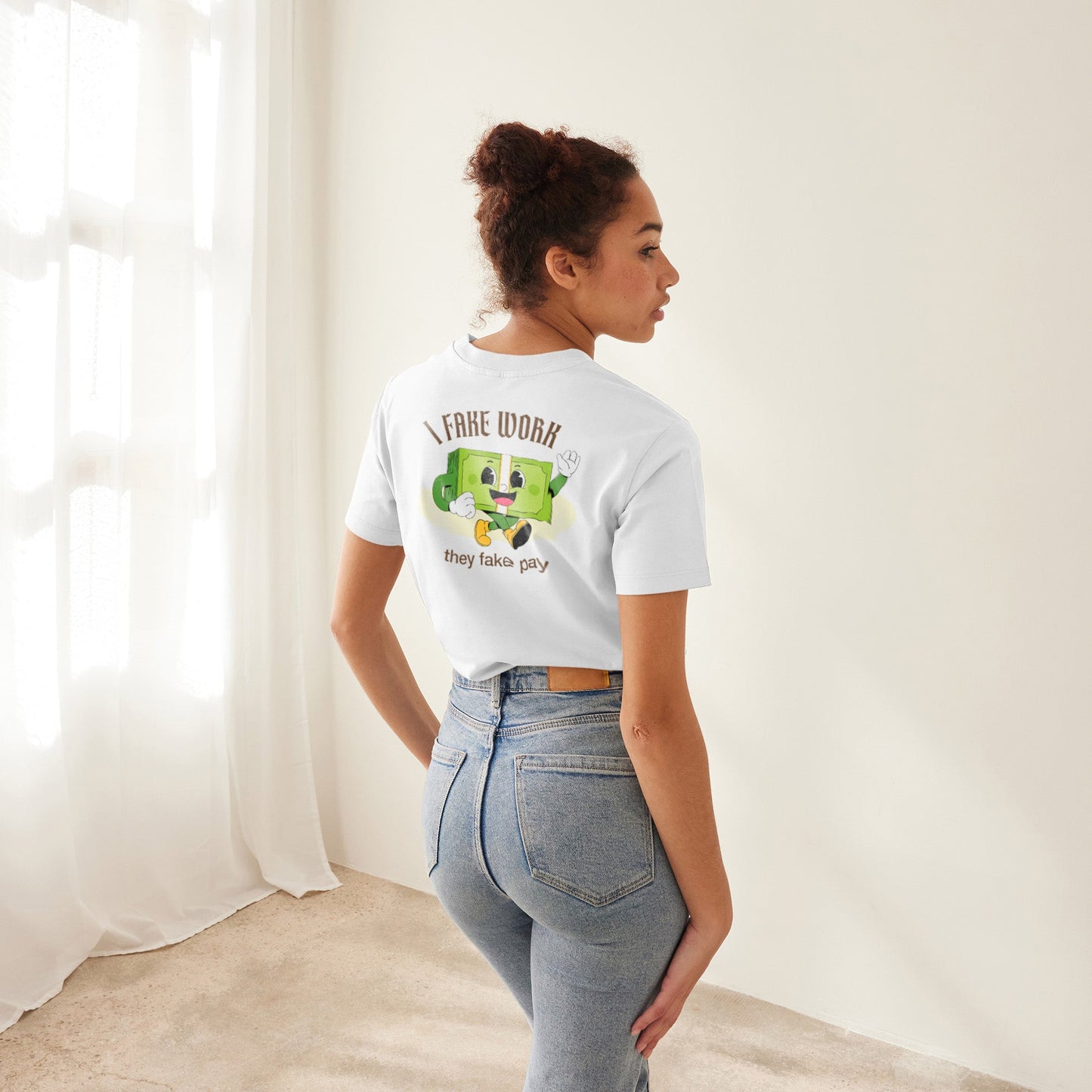 T-Shirt | Lady Fit | I Fake Work