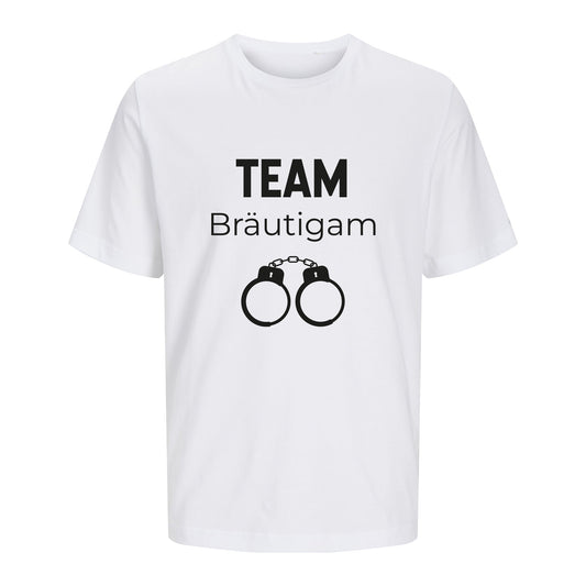 T-Shirt weiß | Regular | Team Bräutigam