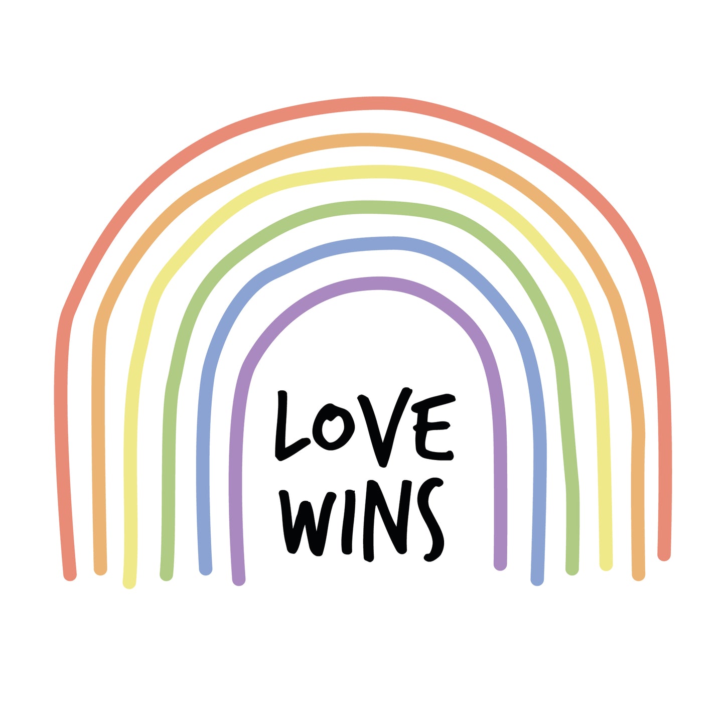 T-Shirt | Regular | Love wins
