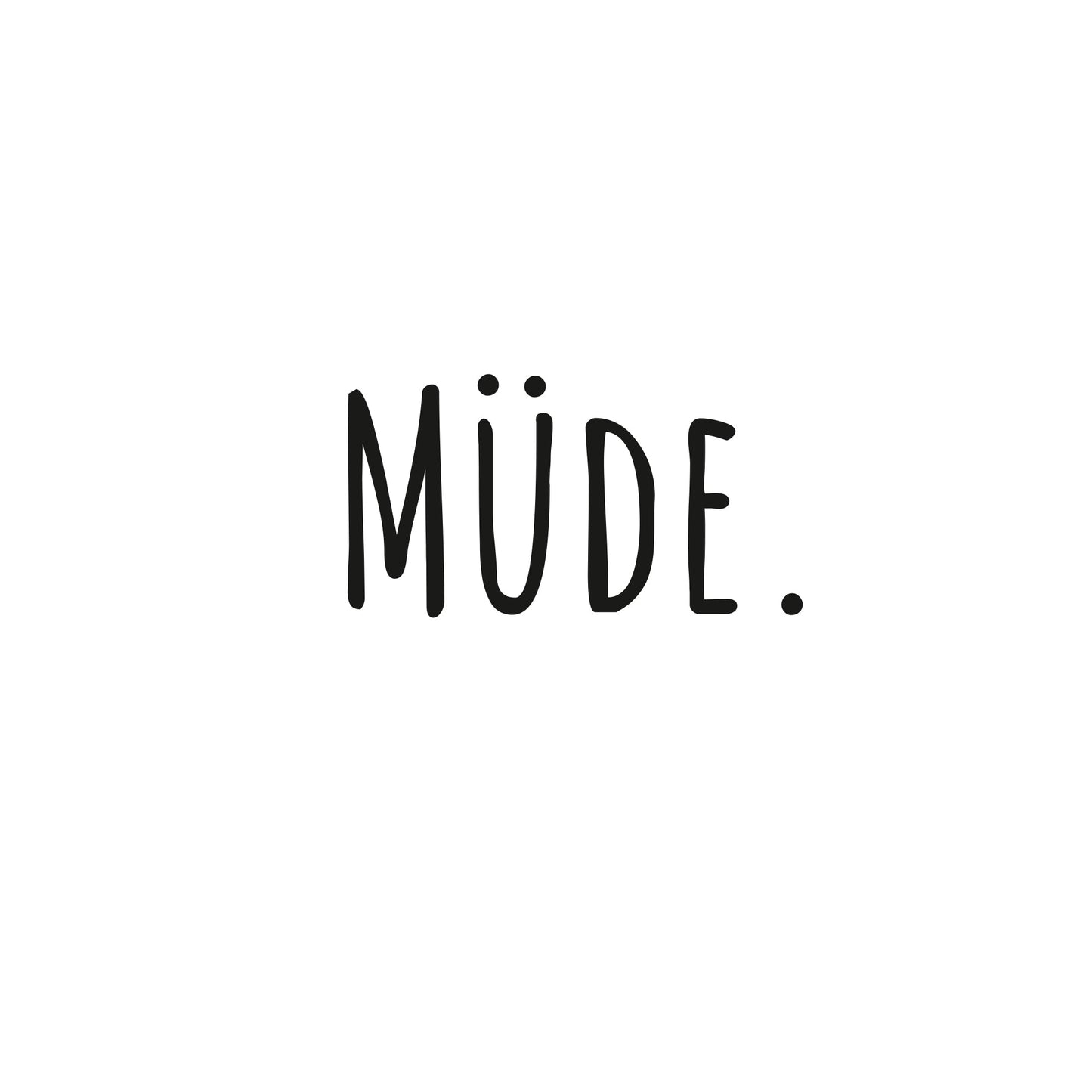 T-Shirt | Lady Fit | müde