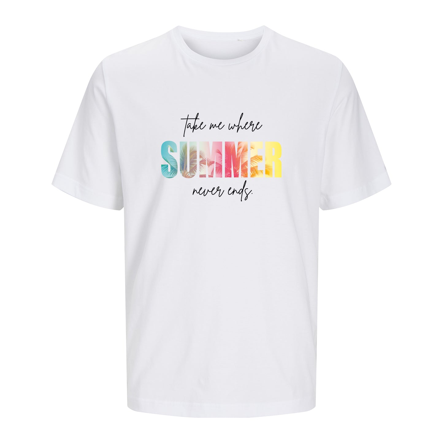 T-Shirt | Regular | Take me where summer never ends