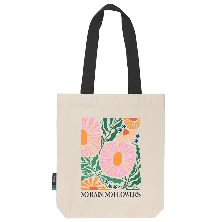 Twill Bag aus Bio- Baumwolle | Floral 11 | no rain no flowers - verschenkich.de