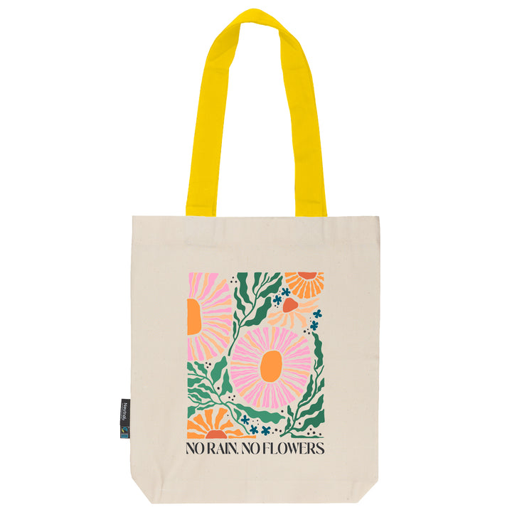 Twill Bag aus Bio- Baumwolle | Floral 11 | no rain no flowers - verschenkich.de