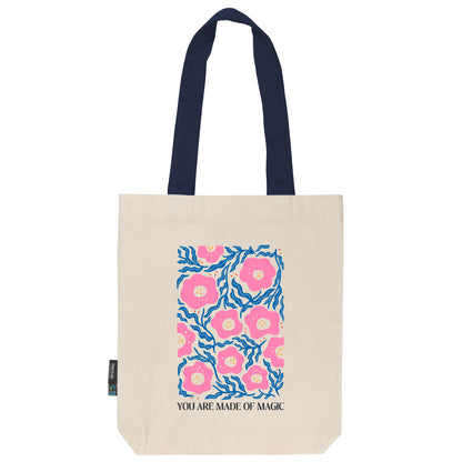 Twill Bag aus Bio- Baumwolle | Floral 5 | You are made of magic - verschenkich.de