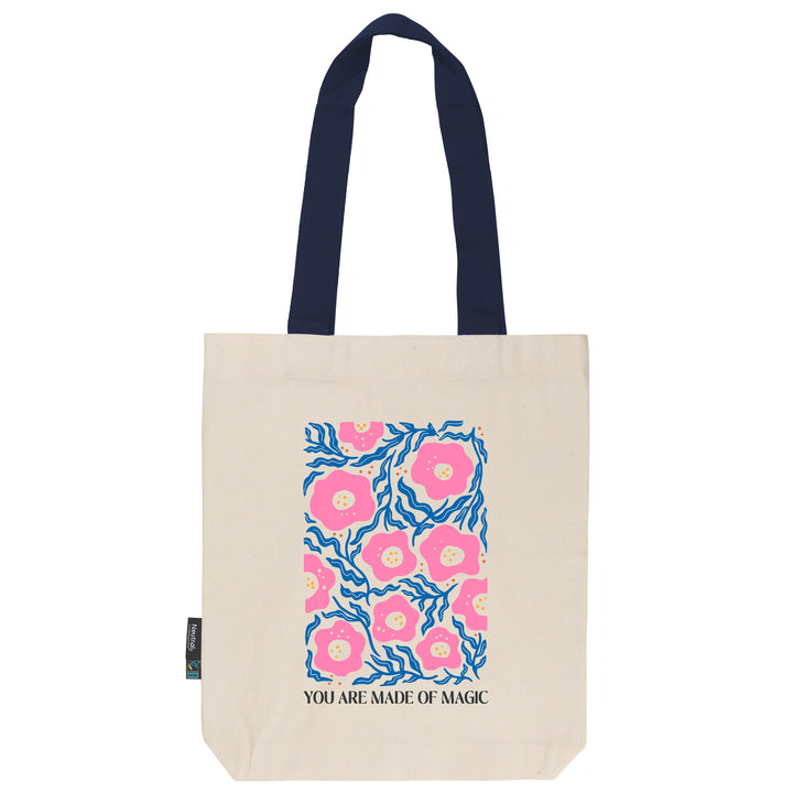 Twill Bag aus Bio- Baumwolle | Floral 5 | You are made of magic - verschenkich.de